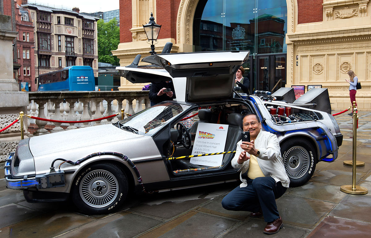 Ride in a DeLorean (for free!) on Back to the Future Day