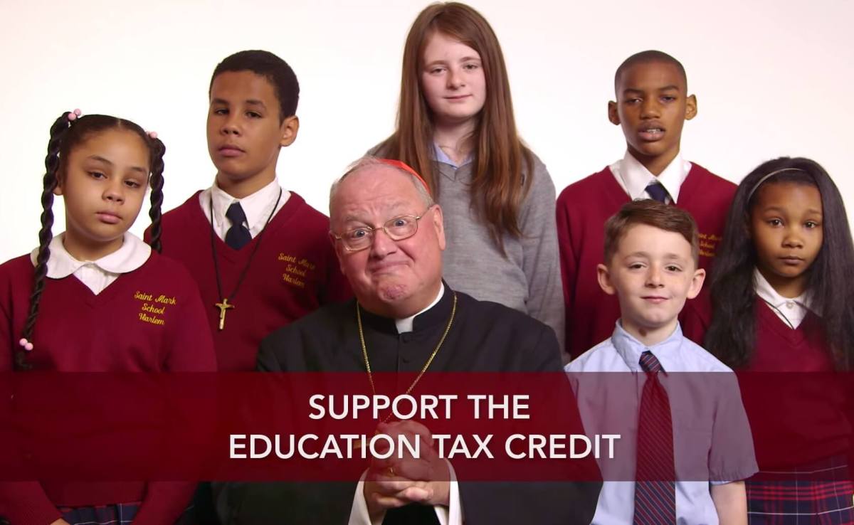 VIDEO: It’s Cardinal Dolan vs. Gov. Cuomo in school tax credit rift
