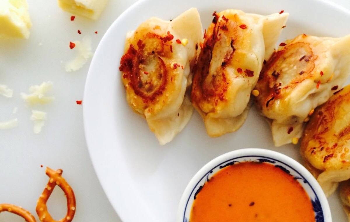 New food fusion alert: Burger dumplings at Mimi Cheng’s