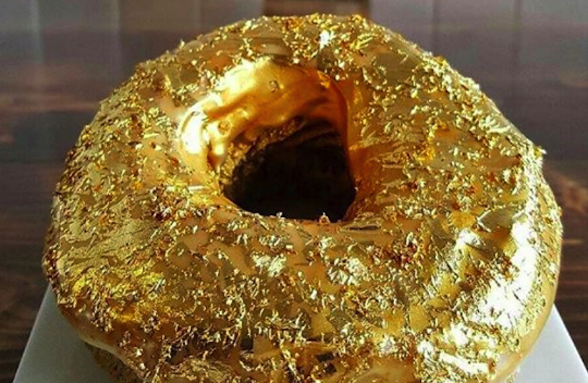 Does that $100 gold donut taste any good?