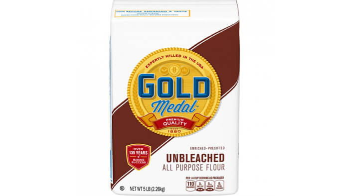 gold medal unbleached flour 5lb bag