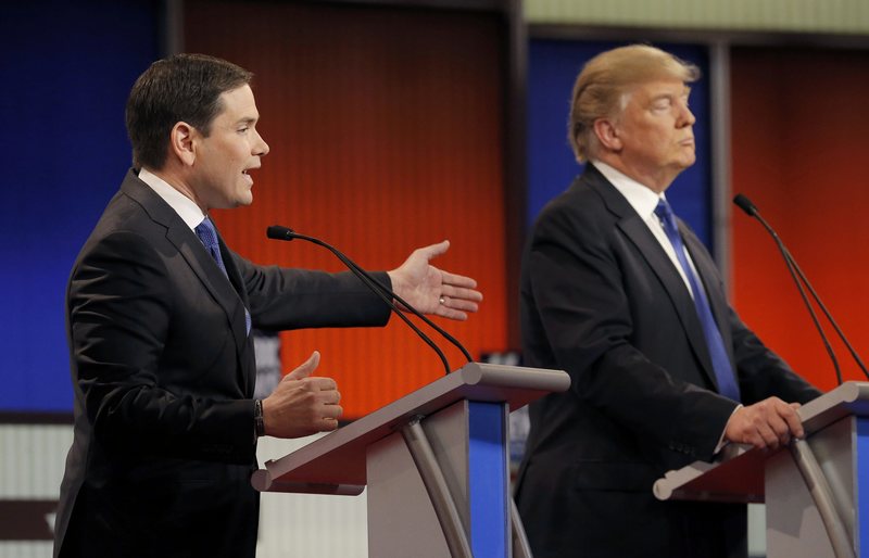 Claws out at Republican debate