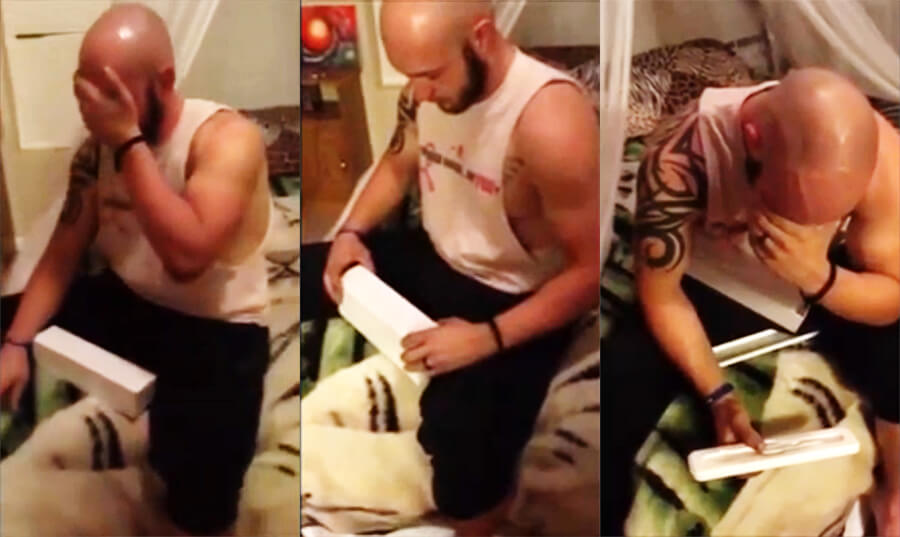 VIDEO: Husband’s reaction to wife’s pregnancy test goes viral