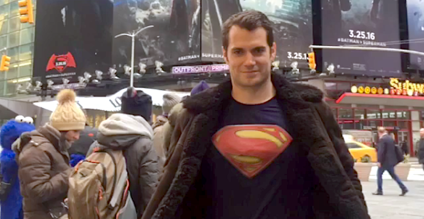 Superman Henry Cavill proves Clark Kent doesn’t even need glasses as a