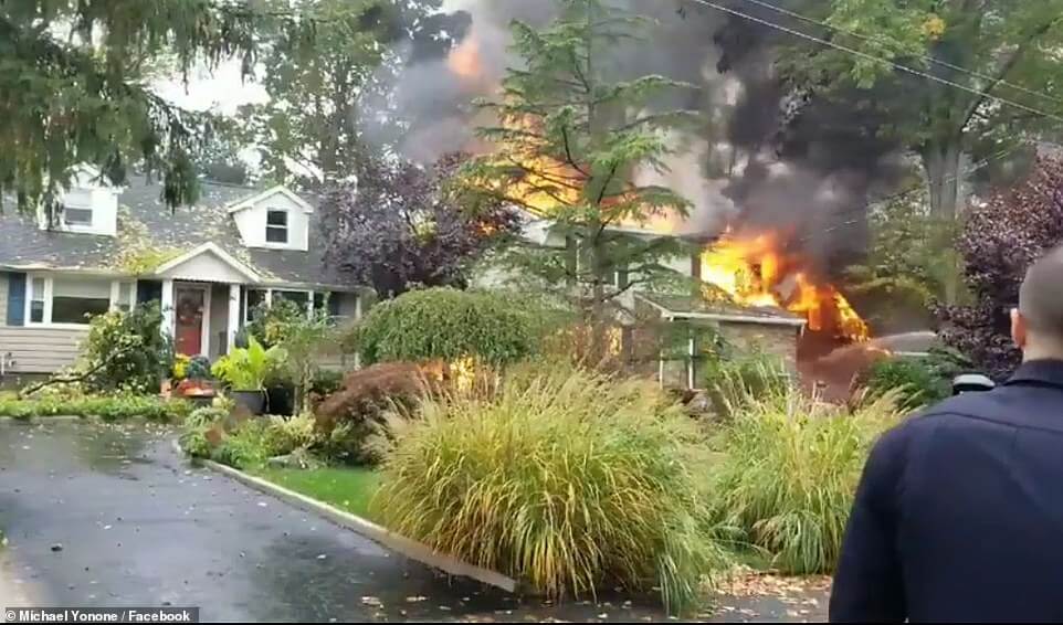 Plane crashes into New Jersey home