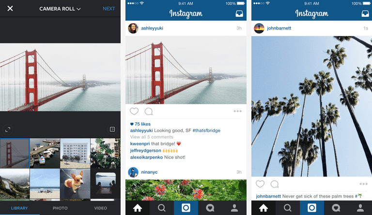 Instagram update lets you post horizontal and vertical photos and videos
