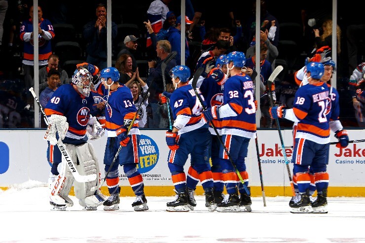 The Islanders snapped a two-game slide with a shootout win over the Panthers. (Photo: Getty Images)