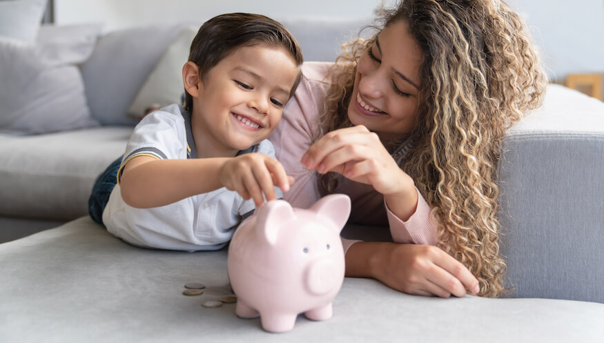 How to teach kids about saving money