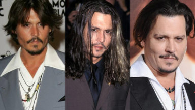 Johnny Depp through the years