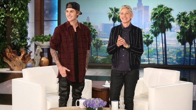 Justin Bieber masters the art of the understatement with Ellen revisit