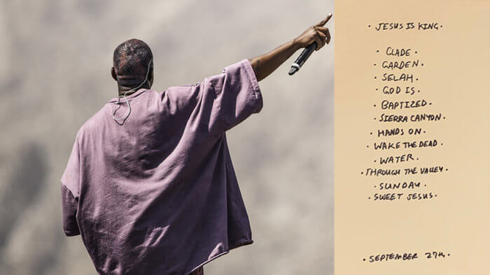 Kanye West Jesus is King album tracklist Psalm 57 photo