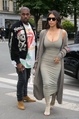 PHOTOS: Kim and Kanye shop for baby clothes in New York City