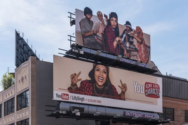 Lilly Singh still can’t believe her face is on a billboard