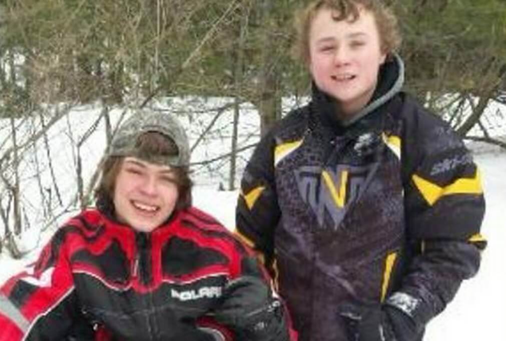 Alive! (and hungry): Lost boys whose snowmobile got stuck are found