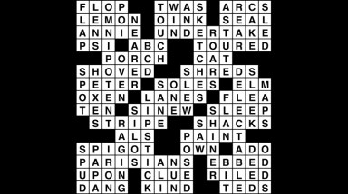 Crossword puzzle, Wander Words answers: June 24, 2019