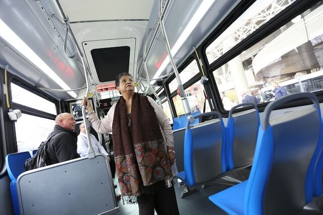 New hybrid MBTA buses promise fuel efficiency, live surveillance