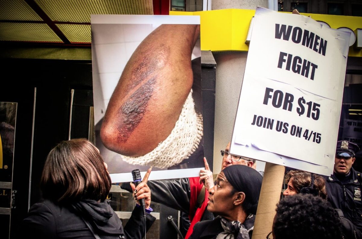 Fast food workers sick of getting burned on the job