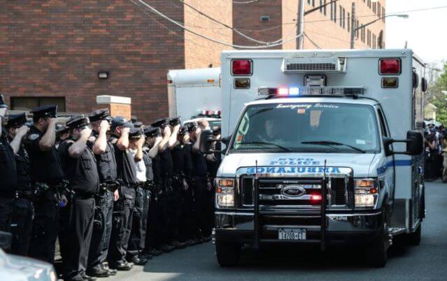 NYPD Officer Brian Moore dies two days after being shot in head