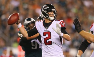 NFL over under win total Falcons