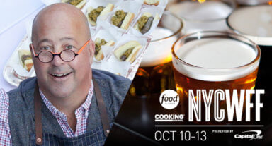 Enter for a chance to win a pair of tickets to the New York City Wine & Food Festival!