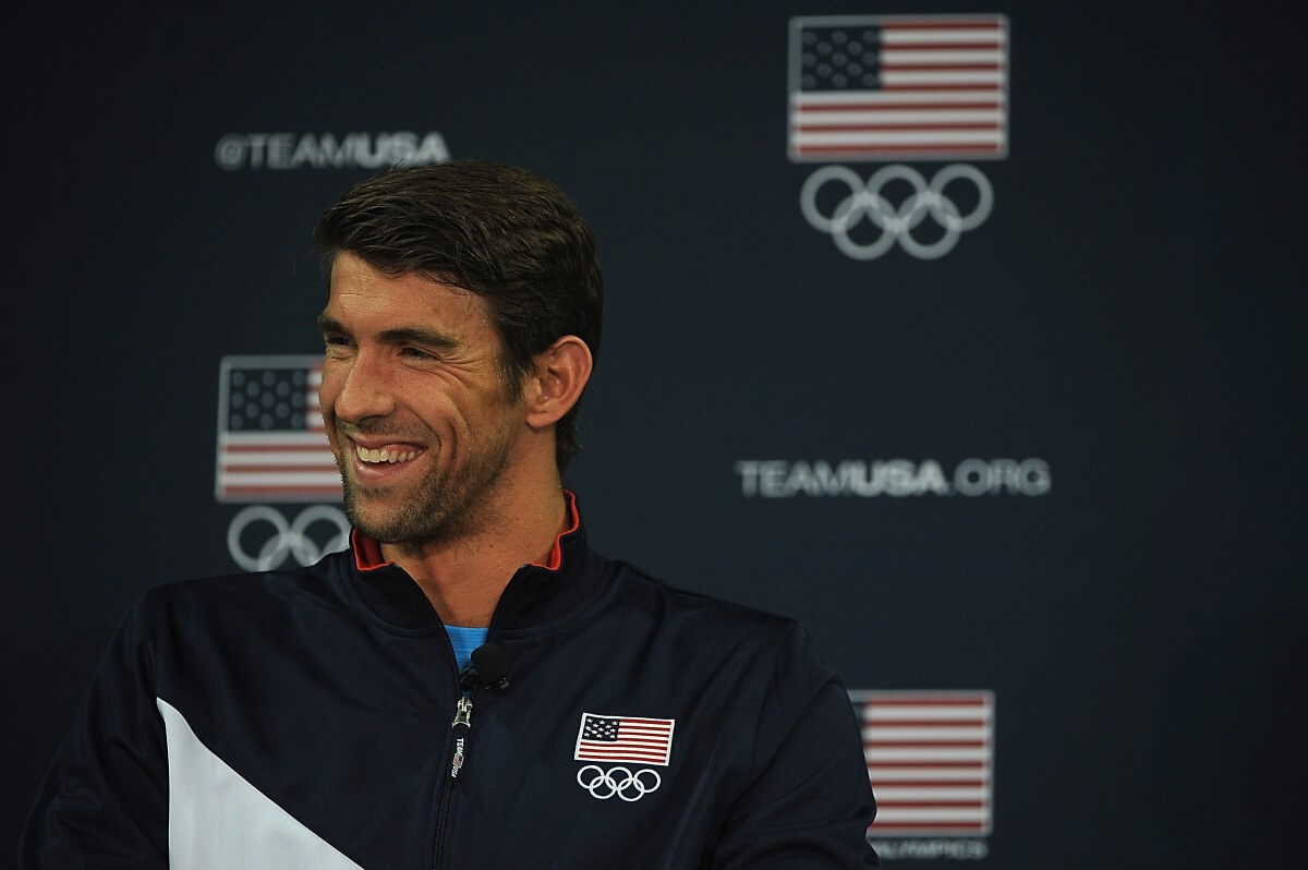 Michael Phelps give his son an appropriate bro-ish name