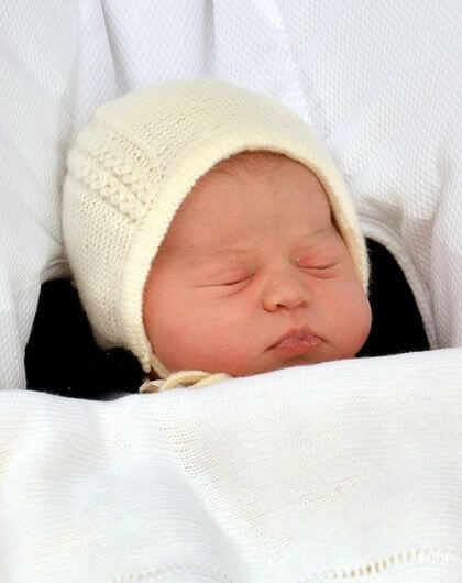 The royal baby is named Charlotte Elizabeth Diana