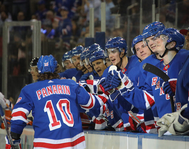 The Rangers drop the puck on their 2019-20 season Thursday night. (Photo: Getty Images)