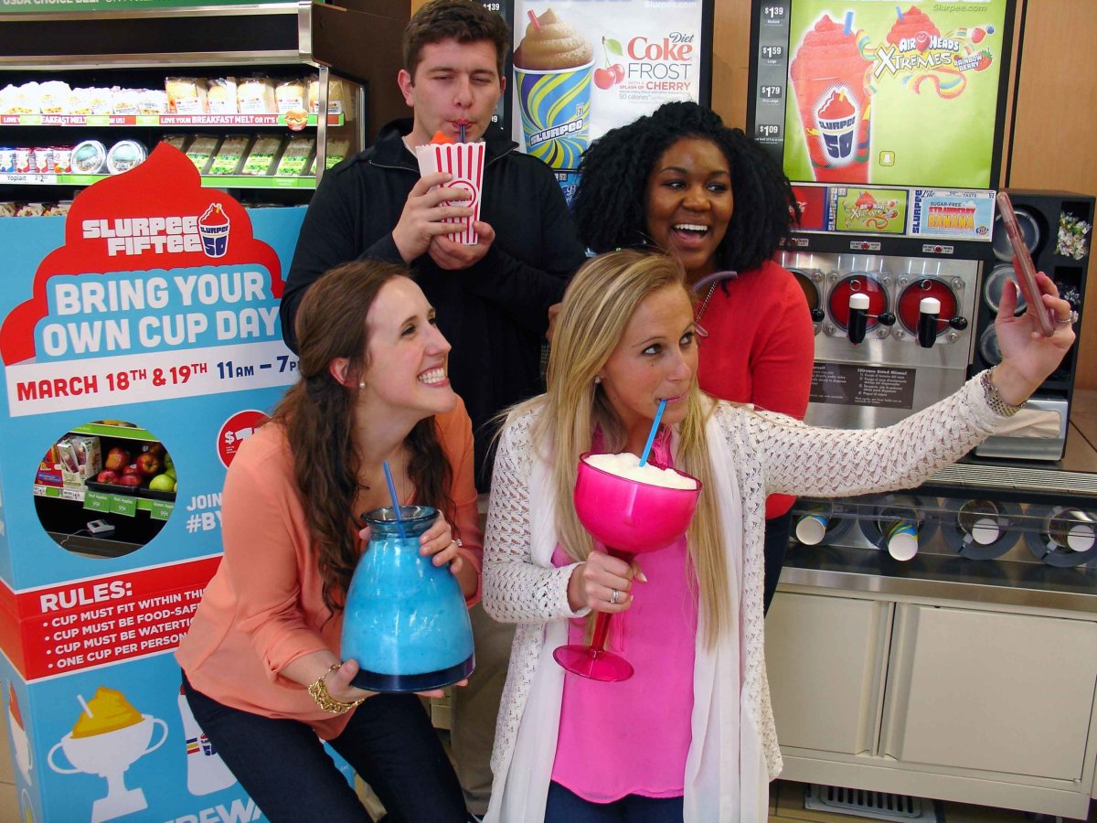 Fill up your own Slurpee cup for $1.50 to celebrate drink’s 50th birthday