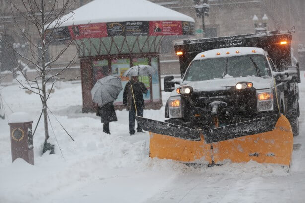 Mass. Update: Snow will fall as heavy as four inches an hour.