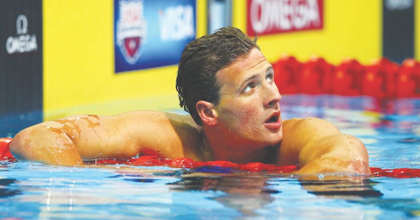 Lochte charged for false statements in Brazil