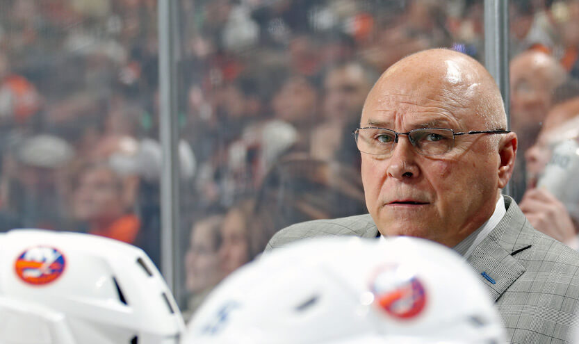 Islanders head coach Barry Trotz. (Photo: Getty Images)