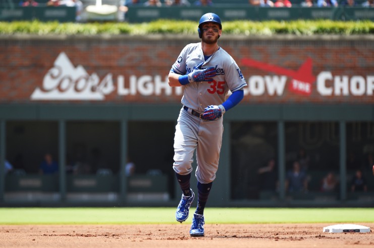 Cody Bellinger leads the majors with 42 home runs. (Photo: Getty Images)