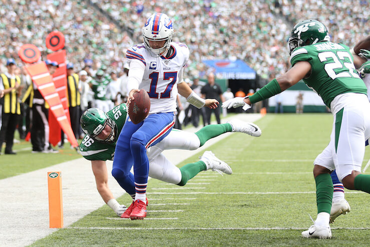 Bills quarterback Josh Allen. (Photo: Getty Images)