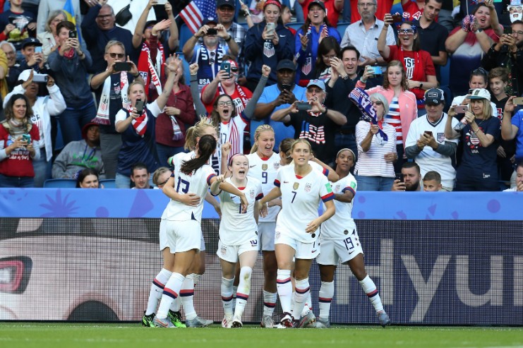 The USWNT defeated Sweden 2-0 on Thursday to win Group F. (Photo: Getty Images)