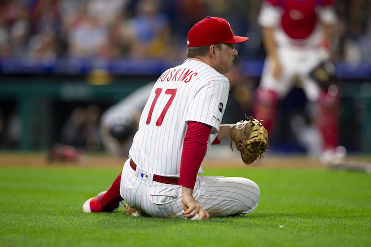 Rhys Hoskins. (Photo: Getty Images)