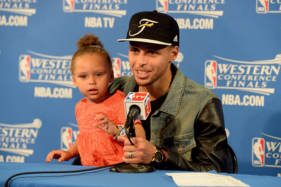 VIDEO: It’s Riley Curry’s world and we’re just living in it