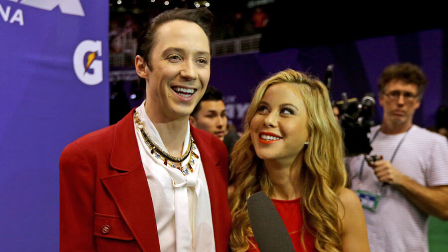 Johnny Weir thinks Boston fans are ‘boisterous’