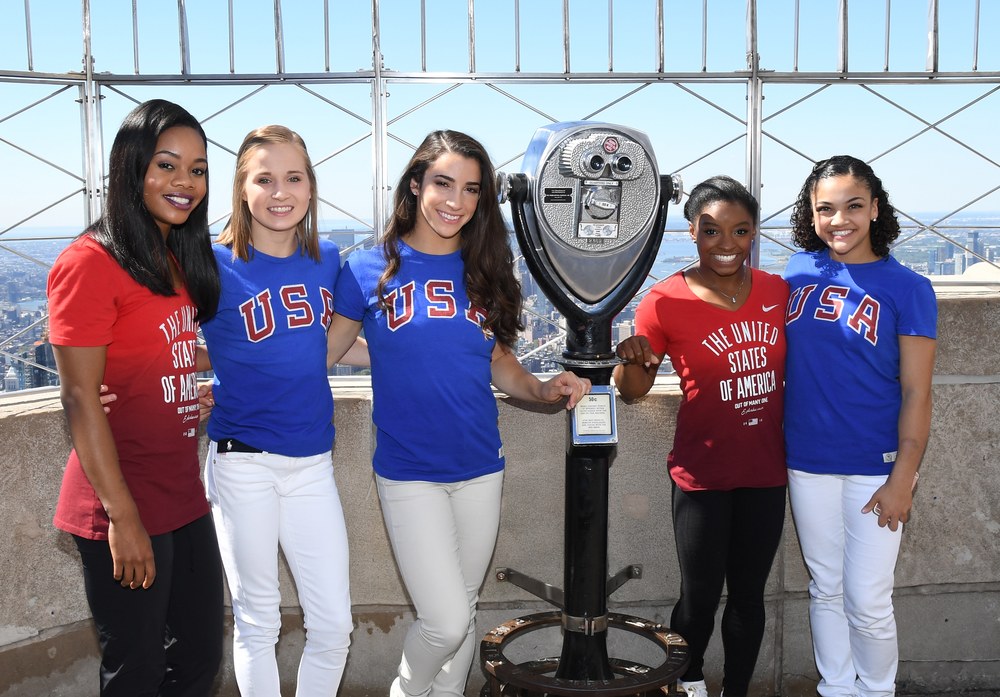 Team USA’s ‘Final Five’ visits New York City, Amy Schumer stops by ‘The Late