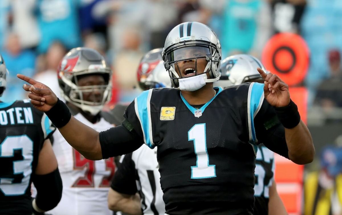Thursday Night Football spread odds Panthers Buccaneers