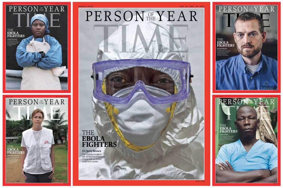 Time Magazine’s Person of the Year, 2014: Ebola fighters