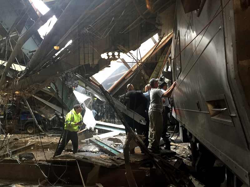NJ Transit train crashed at twice the speed limit in Hoboken: NTSB