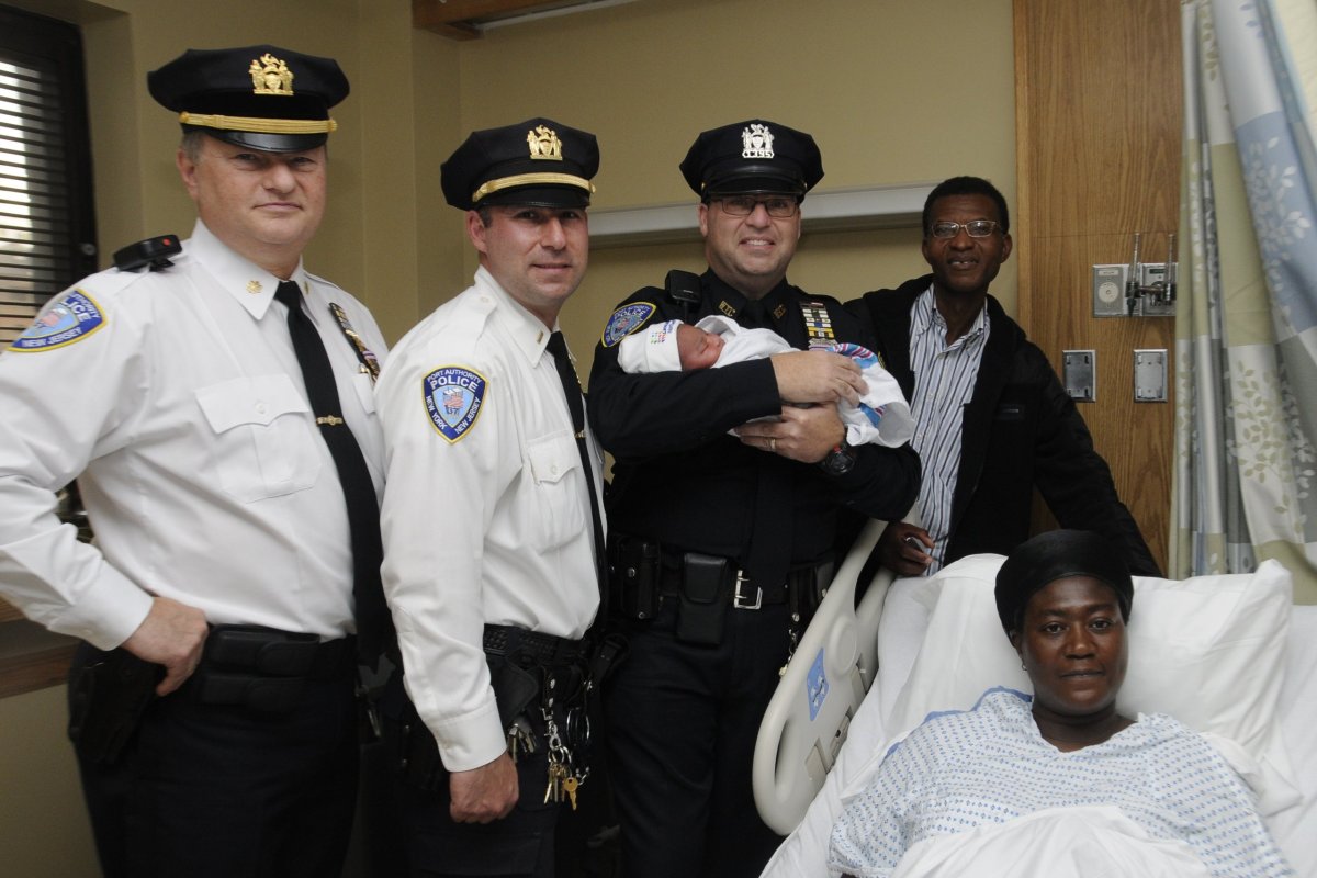 Transit police deliver first baby at new WTC Oculus hub