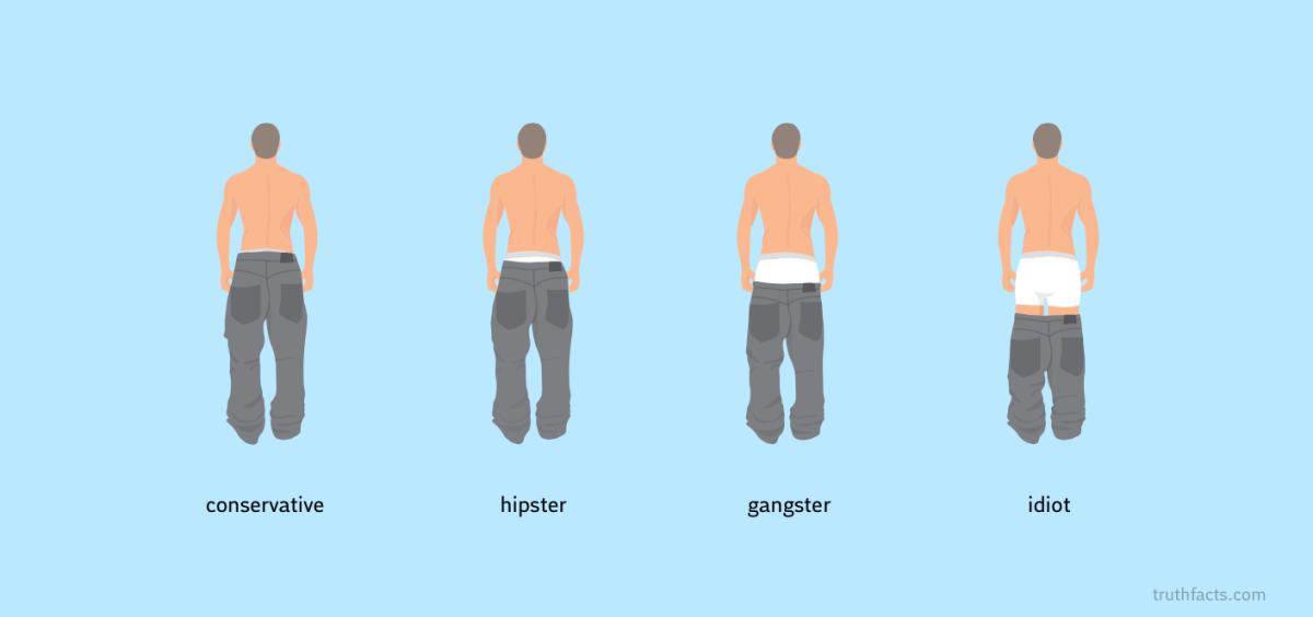 Truth Facts: People who sag their pants
