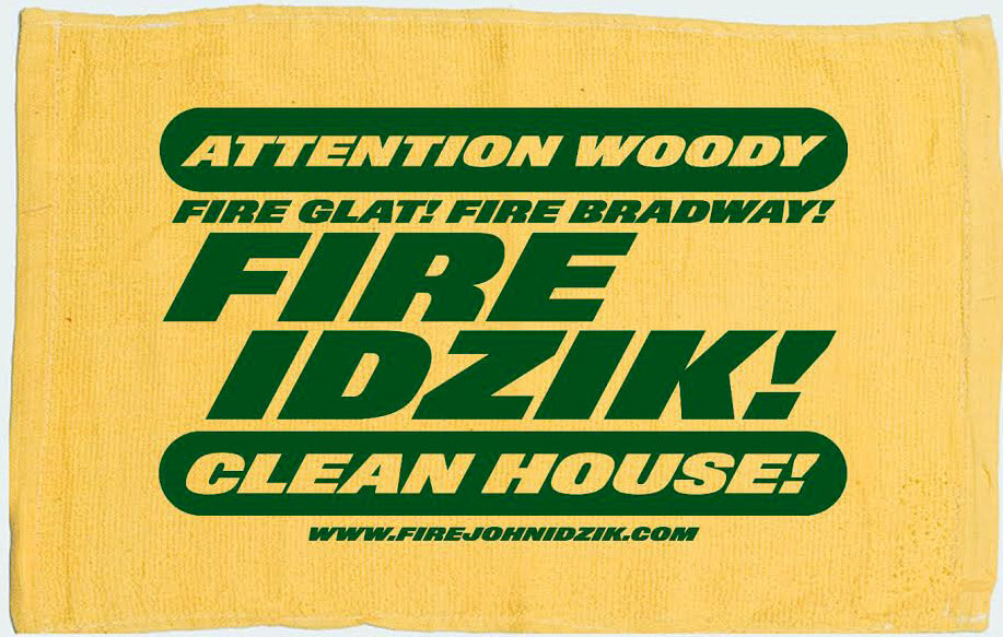 FireJohnIdzik.com to hand out Fire Idzik! rally towels ahead of Patriots game