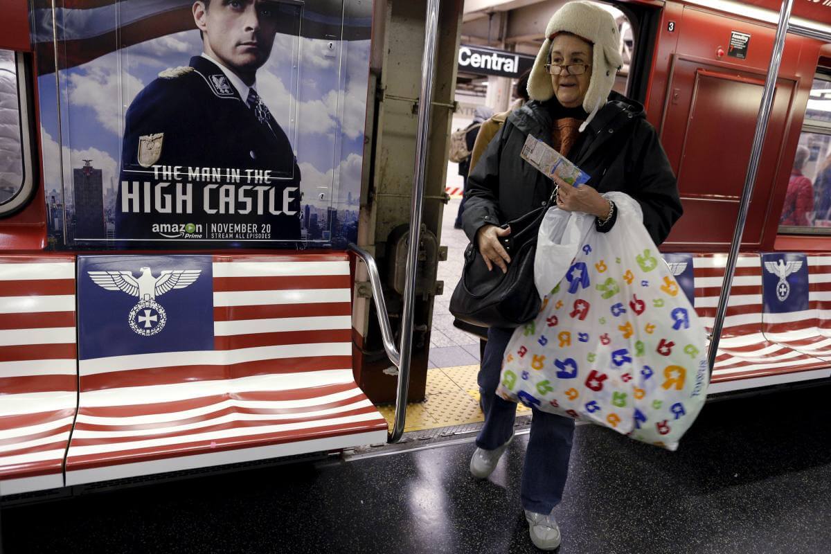 Amazon pulls ads for Nazi-themed TV show from N.Y. subway