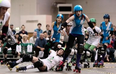 PHOTOS: Roller derby has a pretty ugly (back) side