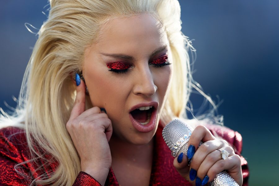 Lady Gaga sings National Anthem at Super Bowl 50