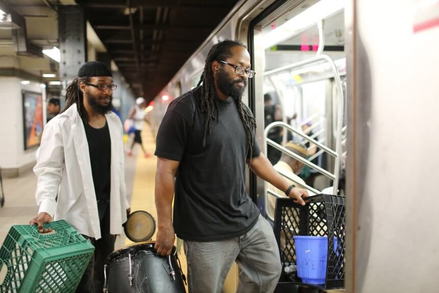 Meet Fresh 2 Life, two drummers who talk about respect and manners on the NewYork City subway