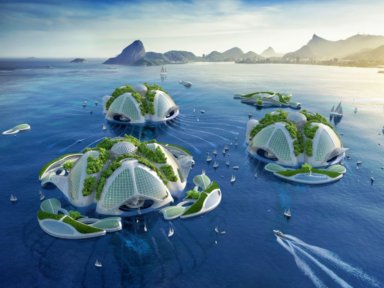 PHOTOS: Architect designs 3D underwater eco-village