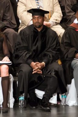 PHOTOS: Kanye West receives doctorate degree from Chicago art school